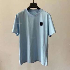 2024 designer pedras ilha t camisa verão masculino respirável solto carta impressão amantes rua moda 100% algodão camiseta hk 639