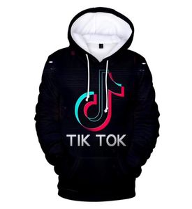 TIK TOK Impressão 3D WomenMen Hoodies Moletons Harajuku Streetwear Hip Hop Pulôver Jaqueta Com Capuz Feminino Agasalho Unissex Tops1354742