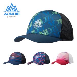 Cloches Aonijie Men's Women's Sport Regulowane Sun Visor Baseball Cap Hat Trucker Hat z powrotem do biegania w maratonie wędrówki szlak