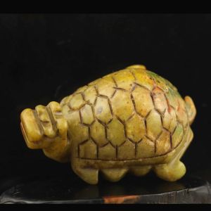 Pendants Old China Natural Jade Hand Carved statue dragon tortoise pendant s