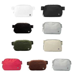 2024 10a Nylon bag Yoga Shoulder Outdoor sport chest belt waist Bags Luxury fanny pack women men Designer fleece handbag clutch tote cross body wallets Teddy bags