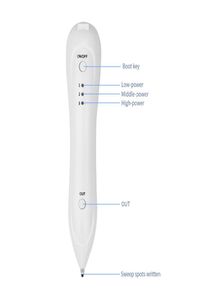 Strumenti per la cura della pelle Lentiggine Macchie della pelle del tatuaggio Penna per la rimozione della talpa brufolo Verrugas Etichetta per verruche Dispositivo per la rimozione delle macchie scure per la penna della macchina per il viso8552121