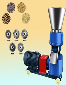 Elektrikli Kümes Hayvanları Tavuk Balık Yem Pelet Yapım Makinesi Ev Kullanım Yem Pelet Makinesi Küçük Yem Pelet Değirmeni 220V 380V8255011