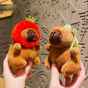 キーチェーンkawaii capybaraぬいぐるみキーチェーン