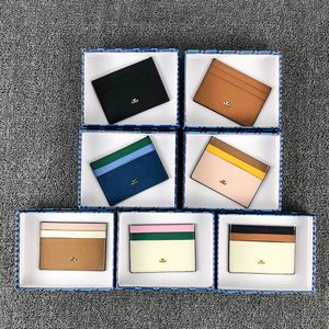 Designer-Kartentaschen, Kartenetui, Mini-Geldbörse, 7A-Qualität, echtes Leder, luxuriöse Damen- und Herren-Geldbörsen mit Box, Geldbörsen, Kreditkartenetui, Schlüsseltasche