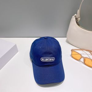 Frühling/Sommer Minimalistische Baseballkappe, einfarbig, mit Buchstaben bedruckt, Ballkappen, Outdoor, Reisen, Sonnenschutz, Casquette, verstellbares Hutband, Designer-Hut