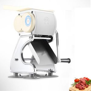 Hause Fleisch Slicer Hand Mini Frisch Gekochtes Fleisch Slicer Shredder Edelstahl Fleisch Schneiden Maschine Kommerziellen Gemüse Cutter