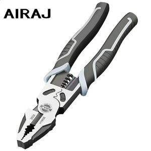 AIRAJ multifunktionella universella diagonala tång nål näsa tång hårdvaruverktyg Universal Wire Cutters Electrician Wire -tång 240219