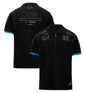 Mens Polos Mens T-shirts F1 Team 2024 T-shirt Formel 1 Ny säsong Racing Suit Polo Shirt T-shirt Driver Fans Jersey Topps Summer Mens Black T-shirt Plus Size 7eaz