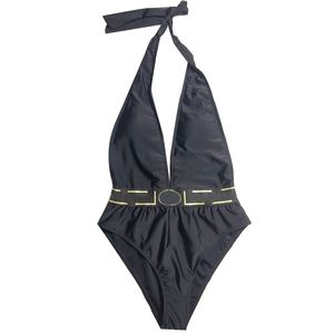 Sexy One Piece Swimsuit For Women Fashion Bikini Summer Bathing Suit Letter Print Swimwear