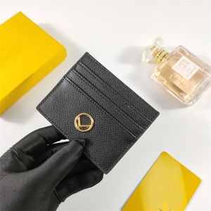 Designers Luxury Card Holders Purse Mens Designers Business Purses Womens Credit Cards Coin Mini Wallets Fashion Standard Wallet F0445