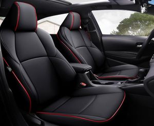 تغطية مقاعد السيارة المخصصة لسيارات Corolla Set Cars مع تفاصيل مسار الإطارات تصفيف الأوتار واقي المقعد الالتزامات الداخلية 5205903