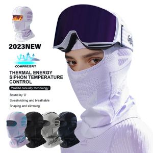 Maskeler Balaclava Tam Yüz Maskesi Kayak Bisiklet Başlığı Baş Boyun Kapağı Kask Astar Kapağı Erkekler Kadın Soğuk Geçirmez Termal Eşarp Kış Kayak Şapkası