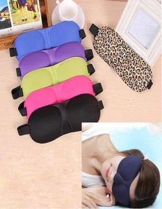 3D Sleep Mask Natural Sleeping Eye Masks Eyeshade Cover Shade Eye Patch Women Men Soft Portable Blindfold Travel Eyepatch1120266