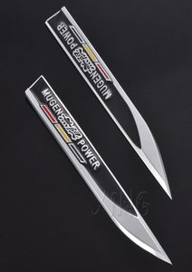 Fashion Car Fender Sticker Side Wing Badge Emblem Auto Decal For Honda Mugen Fit CIVIC 2011 Accord City Type R CRV 2007 HRV6331088