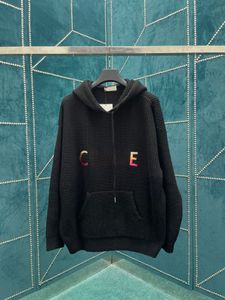 Tasarımcı Erkek Kazak 2023 Sonbahar Kadın Moda İşlemeli Pullu Knited Sweater Lüks Marka Örme Hoodie Uzun Kollu Gevşek Sıradan Yakışıklı Çift