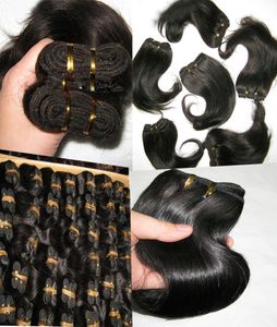 15 кг сделка целая дешевая плетена Remy Indian Temple Waby Hair 8 -дюймовые короткие бобы с FedEx Express 5583498