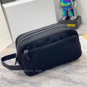 Designer Makeup Bags Woman Toiletry Bag Fashion Black Classic High Quality Nylon Lightweight and Durable Cosmetic Purses Handbags Man Clutch