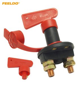 FEELDO DC12V24V Car Truck Boat Battery Power Kill Switch Vehicle Cut Off Disconnect Isolator with Removable Key 57022279811