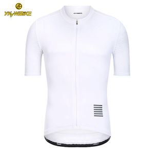 Ykywbike erkek bisiklet forması rapha beyaz mtb forması kısa kollu bisiklet giyim maillot ropa Ciclismo hombre bisiklet giysileri stok 4350193