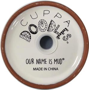Vårt namn är Mud Cuppa doodle min favorit person saftiga planterpanna, 3,5 tum, multicolor