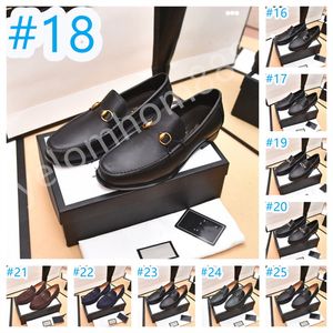 28 estilo masculino vestido sapatos de marca luxuosa couro genuíno casual sapatos de condução homens designer mocassins deslizamento em sapatos italianos para homens tamanho grande 38-46