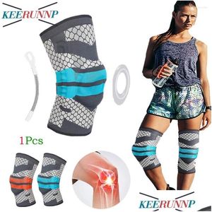 Elbow Knee Pads 1Pcs Braces For Pain Compression Sleeves Support Men Women Weightlifting Relief Arthritis Drop Delivery Sports Outdoor Otunt