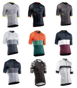 Aogda rowerowe koszulki Summer Short Sleeve Jersey Man039s Bike Tops Men039s Odzież rowerowa