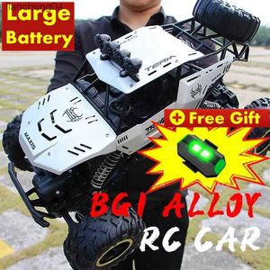 電気/RCカー4WDリモートコントロールオフロードRCカーラジオクライミングスーパーアロイトラックバギー4x4 RTR車両おもちゃの子供のギフト