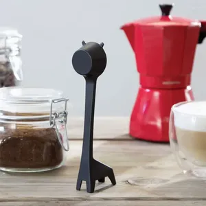 Kaffescoops scoop giraff form tecknad söt bönpulver kvantitativ mätning av plastsked tillbehör