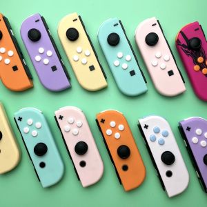 Custodie JoyCon Custodia di ricambio Custodia a conchiglia per Nintendo Switch NS NX JoyCon Custodia a conchiglia Custodia Set completo di accessori