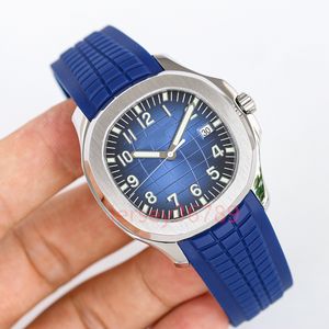 Aquanaut Diamonds męskie zegarki Eleganckie automatyczne zegarek na rękę na rękę 42,2 mm Wygodny gumowy pasek wodoodporny świecącego dhgate granat