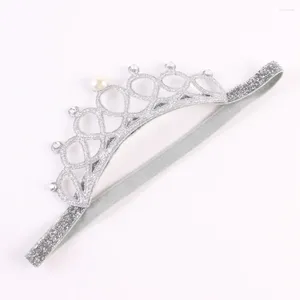 Saç Aksesuarları Toptan Kids Silver Crown Headband Prenses Doğum Günü Tiara Kız Düğün Pografi 280 PCS