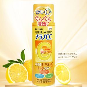 Toners Japan ROHTO melano cc whitening brightening moisturizing face beauty toner facial tonic with Vitamin C fade acne marks 170ml