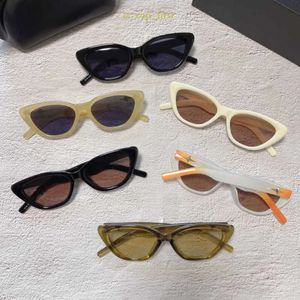 Gentle Monster Cool Sunglasses GM Designer Cat's Eye Okulasy przeciwsłoneczne dla kobiet w 2023 r. Nowe wysokiej jakości ciemne szklanki męskie strzelaniny 572