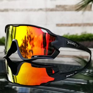 Okulary przeciwsłoneczne Kapvoe Outdoor Sports Rowerom Okulary przeciwsłoneczne Mężczyznowe okulary rowerowe Kobiety Rowerowe okulary Mountain MTB szklanki roweru drogowego UV400 Gogle