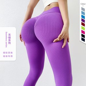 Yoga Outfit SOISOU Hose Leggings Enge Hosen Dicke Hohe Taille Hochelastische Nahtlose Push-Up pantalones de mujer 230413