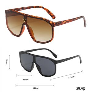 Designer Sunglasses Letter V Large Frame Sun Glasses Brand UV400 lenses eyewear for Man Woman outdoor oh2305