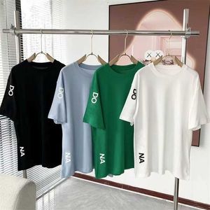 Designer t shirt kvinnor män t-shirt sommar hipster topp klassisk brevtryck dekorerad med snygg casual crew hals kort ärm thirt