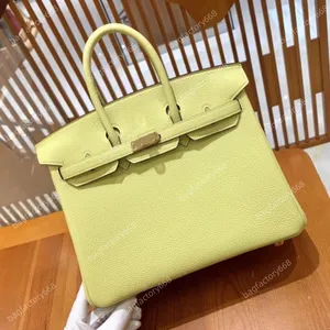 10A bags designer women bag Fashion luxury bag 30CM handbag togo Genuine Leather Zipper Hasp Casual Tote with box Gold buckle silver buckle large tote bag Yellow bag