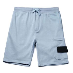 Verão masculino pedras ilha shorts joggers calças para homens sólido preto azul algodão marca designer novo estilo M-2xl qualidade superior 2024