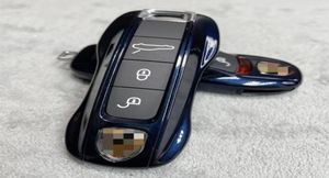 ل Porsche 718 Macan Cayenne 911 Panamera Car Key Cover Midnight Blue18447092452914