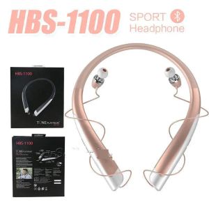 Rengörare HBS1100 Sportsstereo Bluetooth LG HX1100 Neckmonterad CSR 4.1 Waterproof Noisecanceling Sports Earphone Hard Retail Packaging