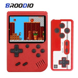 Lettori BROOIO 500 IN 1 Console per videogiochi retrò Lettore di gioco portatile TV portatile Console di gioco Uscita AV Mini lettore portatile per regalo per bambini