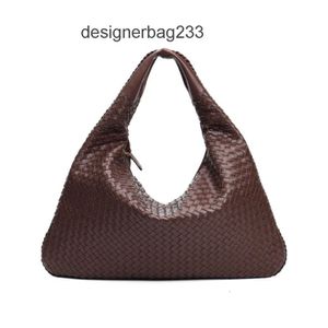 Bags Jodie Luxury Boteega Pure Bag Teen Soft Large Hop Handmade Casual Woven Hobo Designer Cowhide Venetas Western 2024 Leather Super Underarm Handbag DAVV