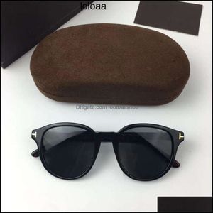 Desig ford tf tom Klassische Designer-Männerbrillenqualitätszubehör-Sonnenbrille für 752 berühmte modische Top-Retro-Luxusmarke Original High Fashion HOSX