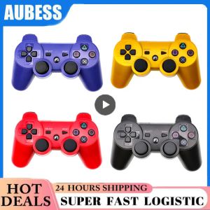 GAMEPADS 2023 Support Bluetooth Wireless Gamepad för PS3 -konsol för USB PC för Sony PlayStation 3 Controller Joystick Game Accessories