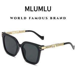 Designer sunglasses miuity miu Sunglasses Mirror legs Metal large letter design multicolor brand miui fashion classic outdoor carnival Radiation Protection