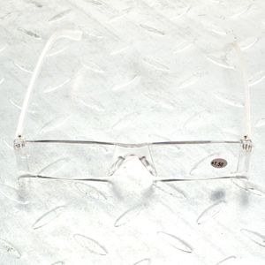 Okulary przeciwsłoneczne pięćdziesiąt par hurtowy prostokątny przezroczysty pleksi szklane szklane szklanki odczytu 1 1,5 2 2,5 3 3,5 4 033