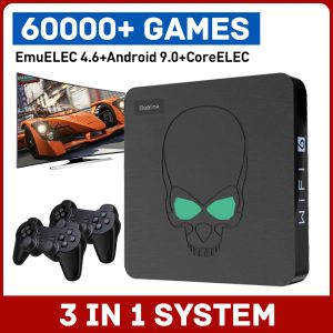 Консоли Kinhank Super Console x King Retro Video Game Console 4K TV Game Box Bux Bux Build 60000 для Arcade/SNES/SS Wi -Fi 6 TV Box S922X